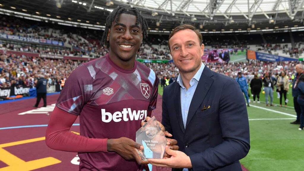 Academy star Divin Mubama will not be staying at West Ham