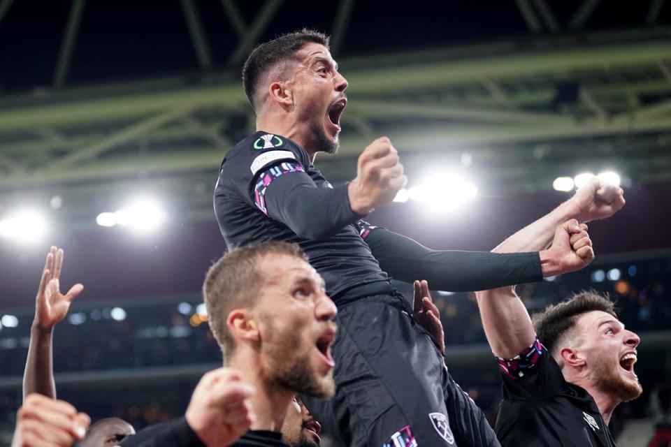 Pablo Fornals was the Hammers hero as he fired West Ham into the Europa Conference League final by beating AZ Alkmaar